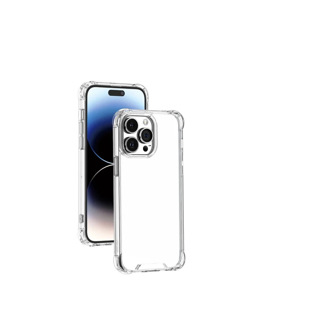Green Lion Anti-Shock Back Cover forApple iPhone 15 Pro Max ,Clear - GNASC15PMCL