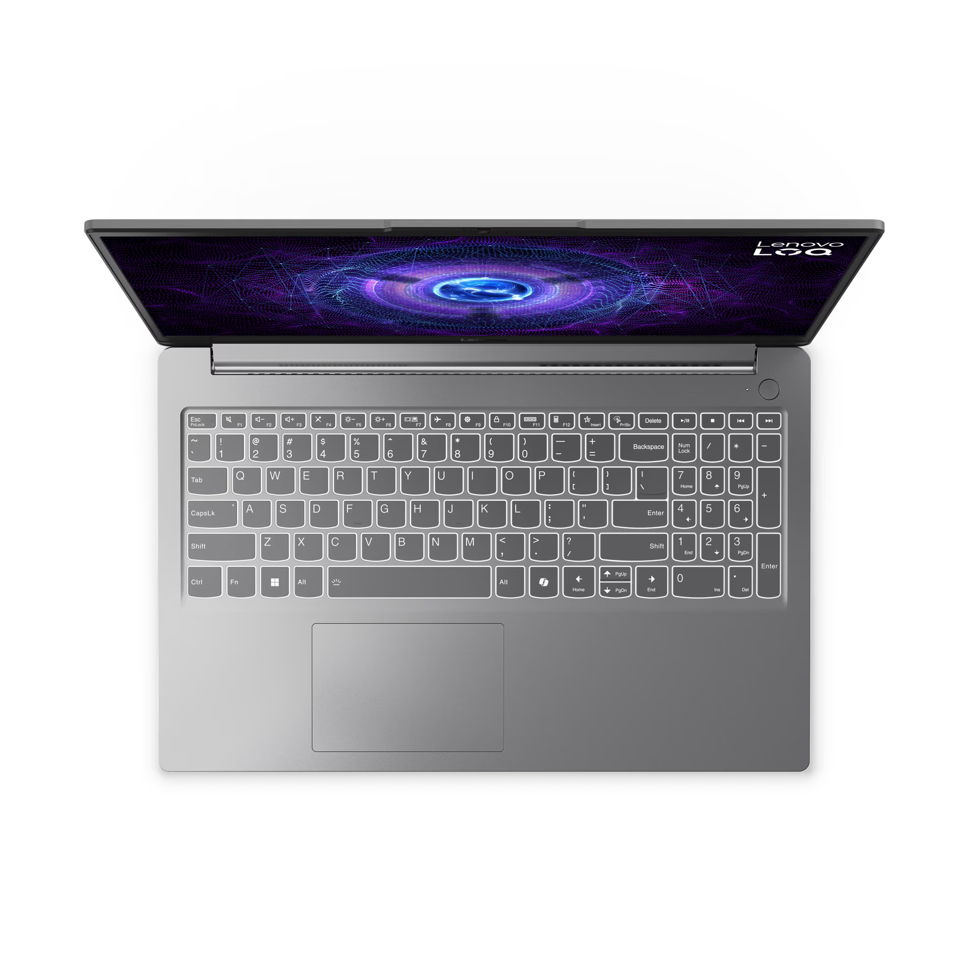 لاب توب لينوفو ايسنشال LOQ 15IAX9E - 83LK0061ED ، معالج انتل كور i7-12650HX 15.6 بوصة ، هارد 512 جيجا بايت ، رام 16 جيجا بايت ، كارت شاشة انفيديا جي فورس RTX 4050 ،ويندوز 11 - رمادي لونا