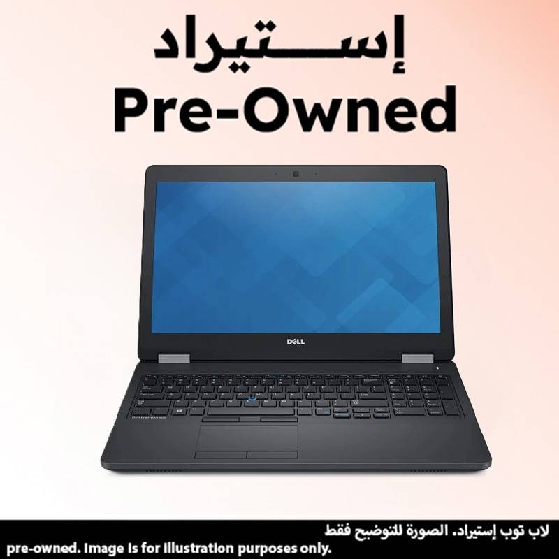 لاب توب استيراد ديل بريسيشن 3510 ، معالج انتل كور I7-6700HQ ، هارد 256 جيجا بايت SSD ، رام 8 جيجا بايت ، كارت شاشة انتل HD جرافيكس P530