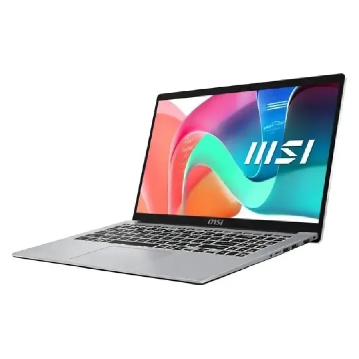 لاب توب ام اس اي مودرن 15 F1MG - 9S7-15S112-1069 ، معالج انتل كور 5 120U 15.6 بوصة ، هارد 512 جيجا بايت SSD ، رام 8 جيجا بايت ، كارت شاشة انتل جرافيكس ،فري دوس - فضي اربن