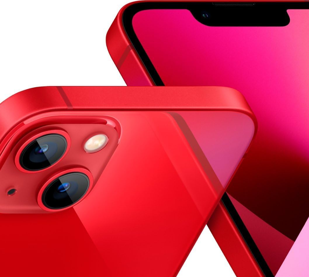 Apple iPhone 13 ,128 GB ,4 GB ,5G ,Single SIM - Red