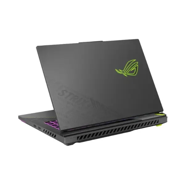 لاب توب جيمنج اسوس روج ستريكس G​16 - G614PH-RV161W ، معالج ايه ام دي رايزن 9 8940HX 16 بوصة ، هارد 1 تيرا بايت SSD ، رام 16 جيجا بايت ، كارت شاشة انفيديا جي فورس RTX 5050 ،ويندوز 11 - رمادي اكليبس
