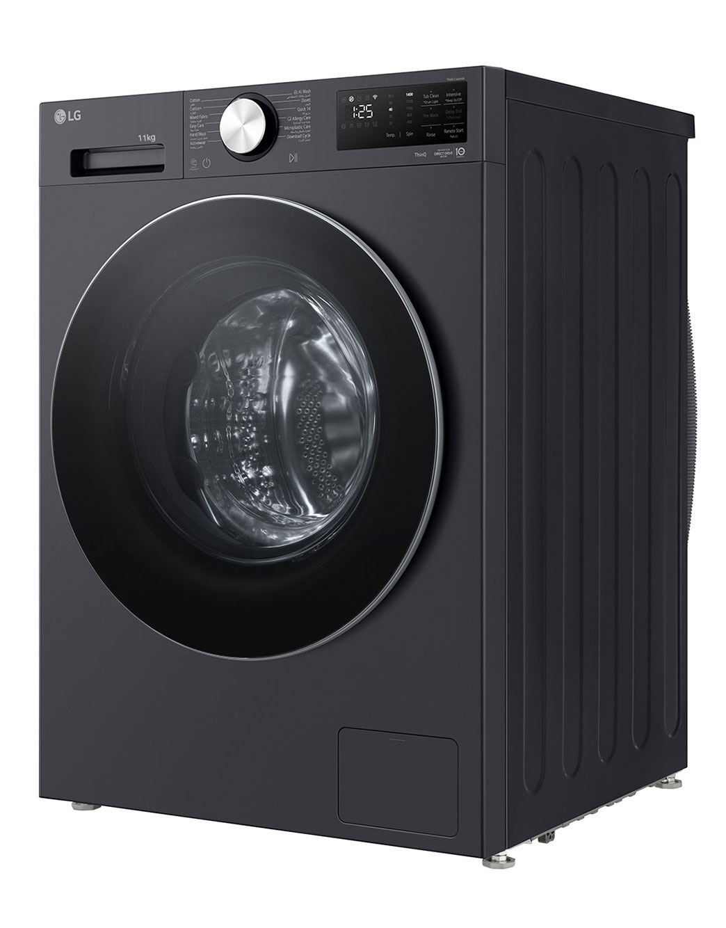 غسالة فول اتوماتيك انفرتر ال جي ، سعة 11 كجم ، جرافيت ايسنس - F4X5EYG24