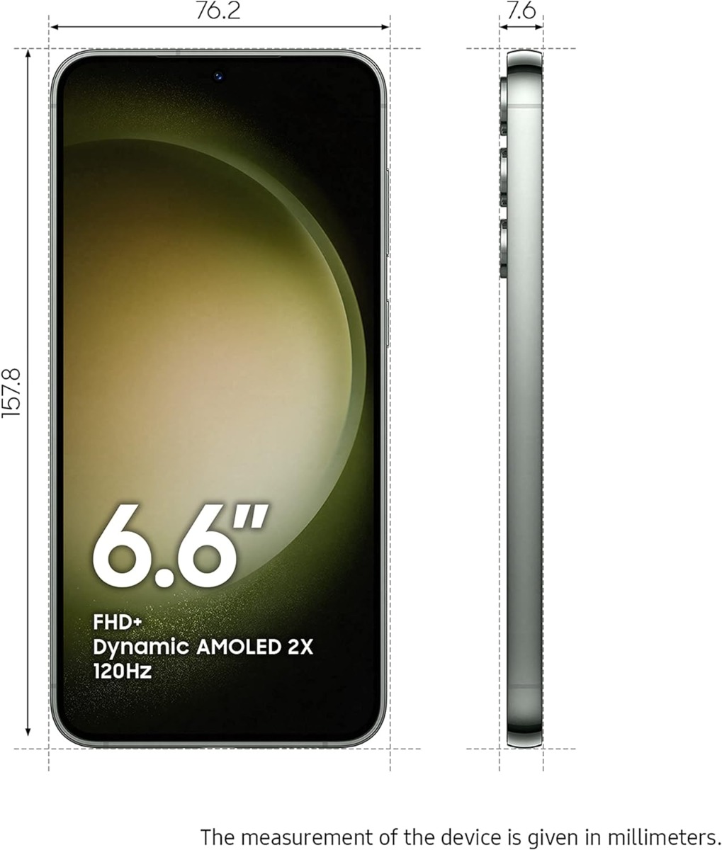 سامسونج جالكسي S23 بلس ، سعة 256 جيجا بايت ، رام 8 جيجا بايت ، شبكة 5G ، شريحتين - اخضر