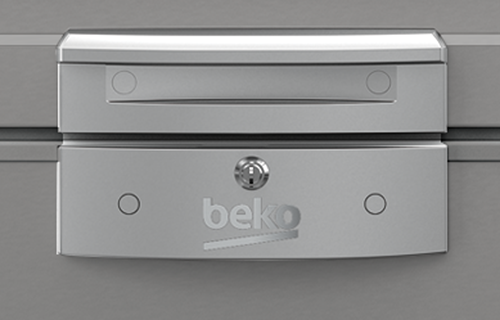 Beko MinFrost Chest Deep Freezer , 205 Liter , Silver - HS20510SEGH