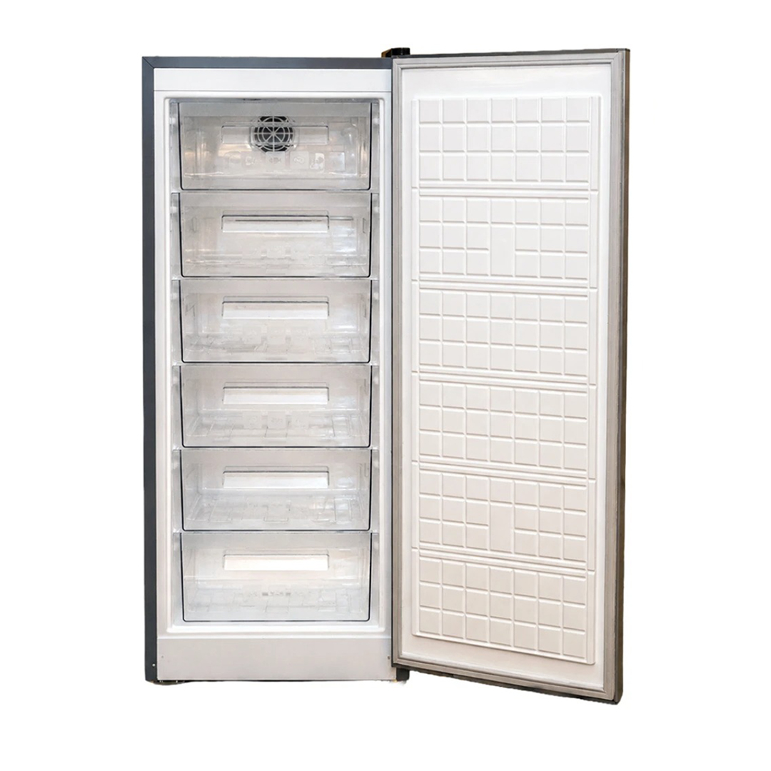 W.ِAlaska NoFrost Digital Upright Deep Freezer , 220 Liter , Silver - UP180NF