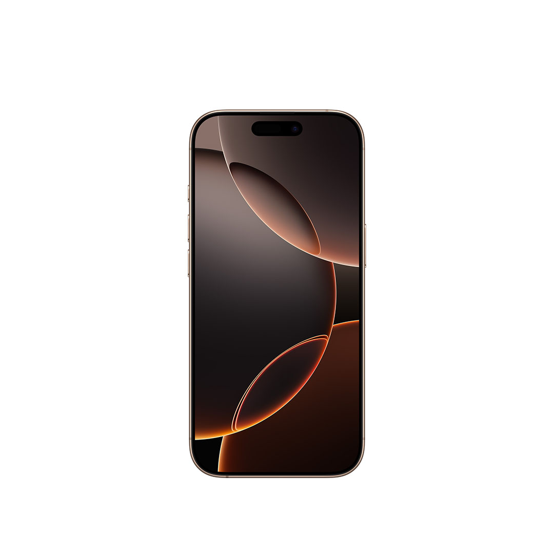 Apple iPhone 16 Pro , 128 GB , 8 GB , 5G , Dual-SIM - Desert Titanium