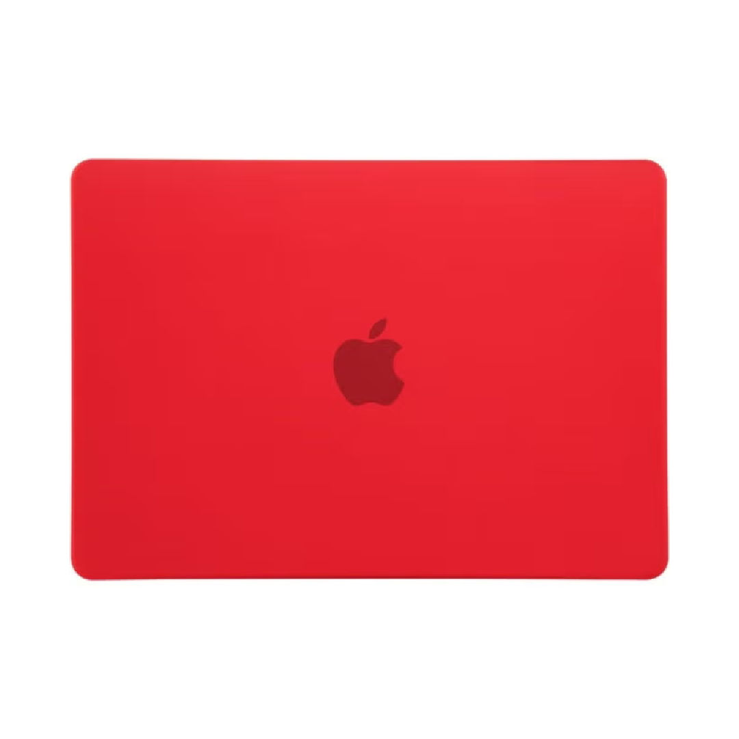Generic Hard Shell Laptop Case with Screen Protector for Macbook Air 15-Inch , Matte Red