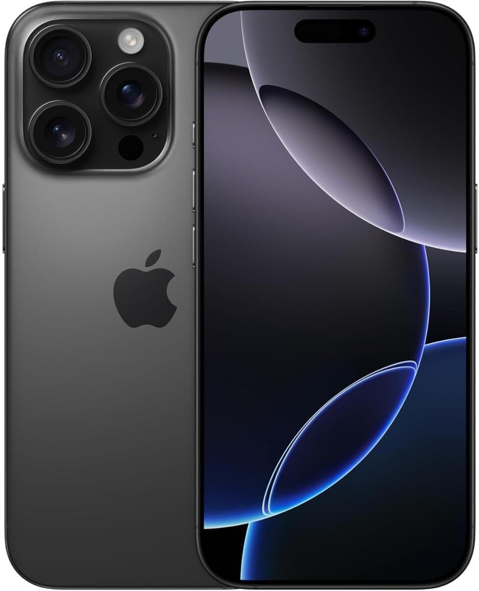 Apple iPhone 16 Pro , 512 GB , 8 GB , 5G , Dual-SIM - Black Titanium