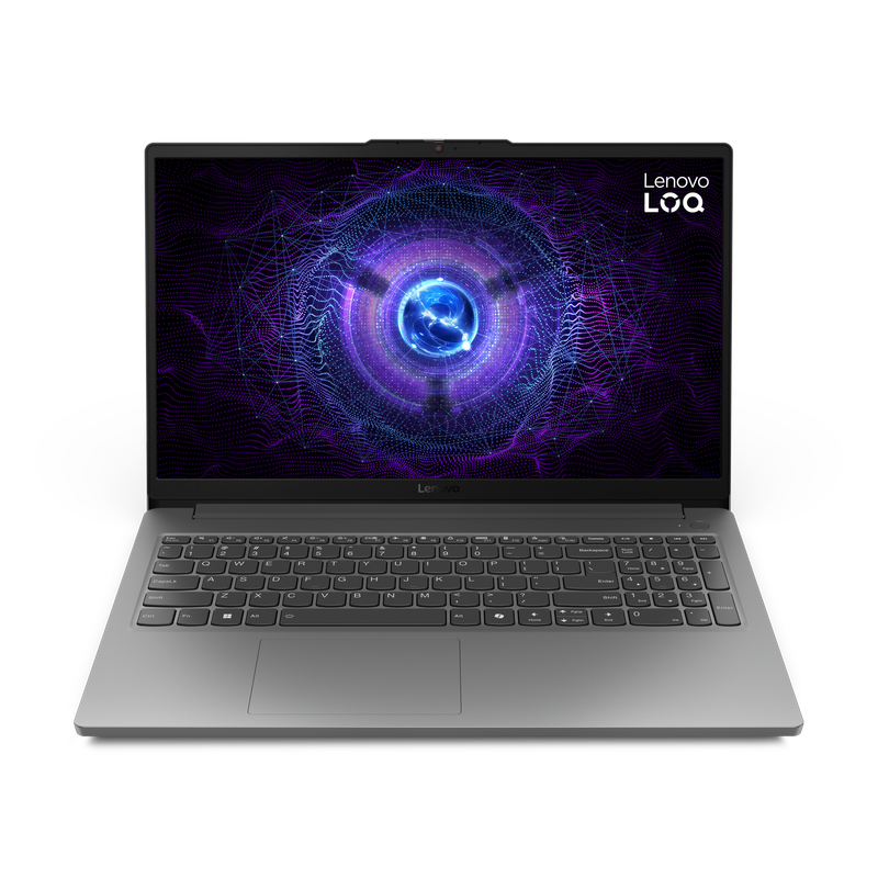 لاب توب لينوفو LOQ 15IAX9E ، معالج انتل كور i5-12450HX 15.6 بوصة ، هارد 512 جيجا بايت ، رام 16 جيجا بايت ، كارت شاشة انفيديا جي فورس RTX 4050 ،فري دوس - رمادي لونا