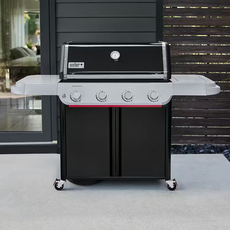 Weber Genesis E-415 Gas Grill , 14 Watt , Black