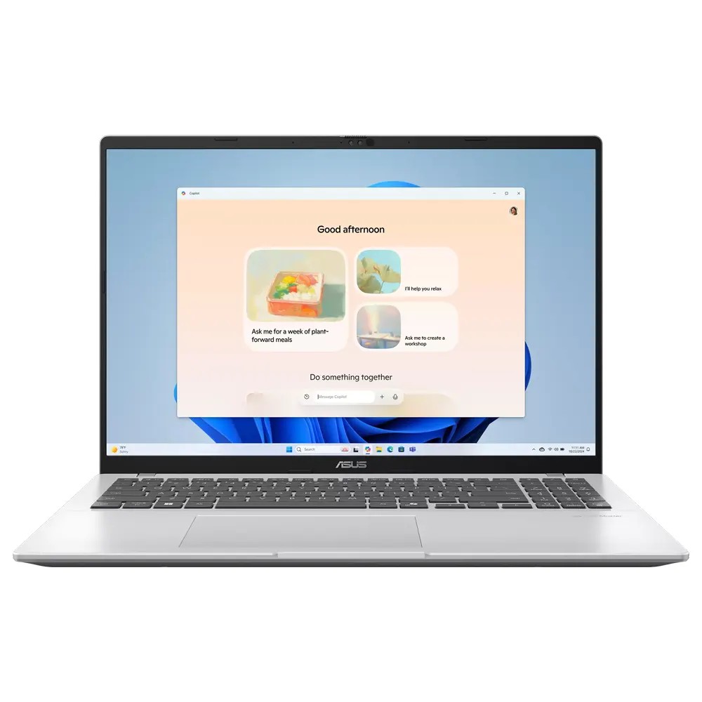 لاب توب اسوس فيفوبوك 16 - X1607CA-MB155W ، معالج انتل كور الترا 5-225H 16 بوصة ، هارد 512 جيجا بايت SSD ، رام 16 جيجا بايت ، كارت شاشة انتل Arc جرافيكس ،ويندوز 11 - فضى كول