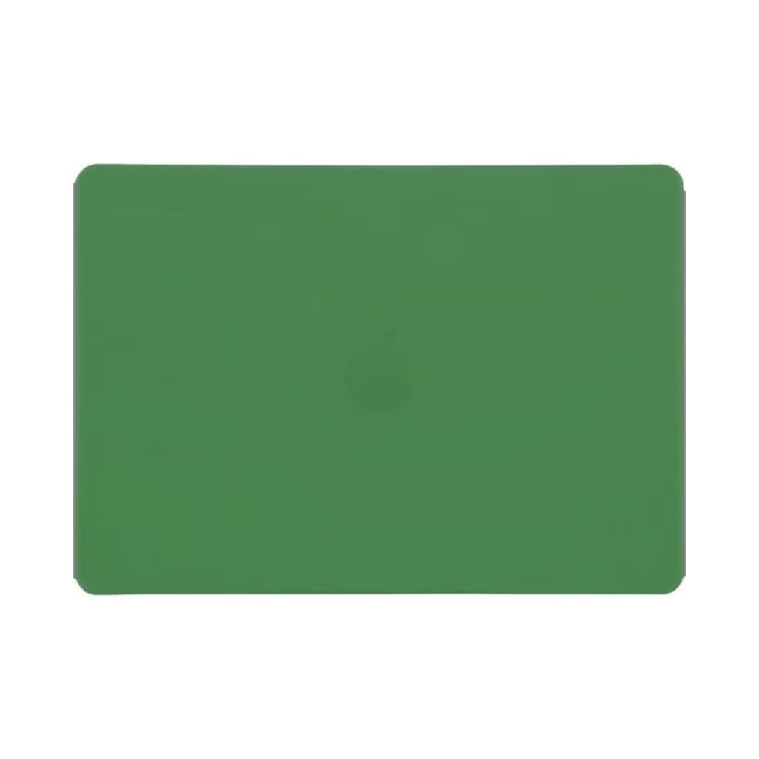 Generic Hard Shell Laptop Case with Screen Protector for Macbook Air 15-Inch , Dark Green