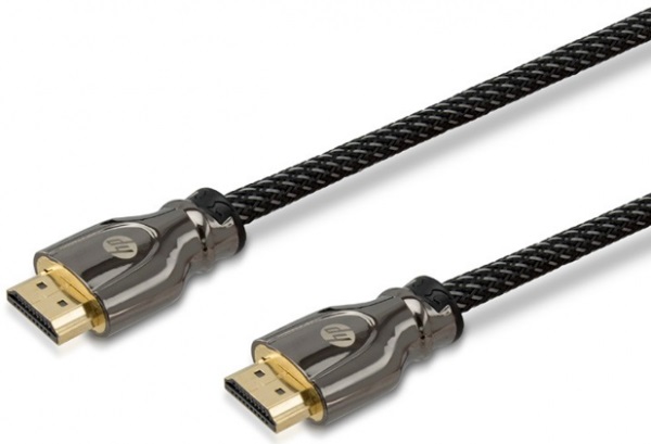 Hp HDMI Cable ,1.5 Meter ,Black - HP026GBBLK1.5TW