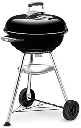 Weber Compact Kettle Charcoal Grill Black - 1221004