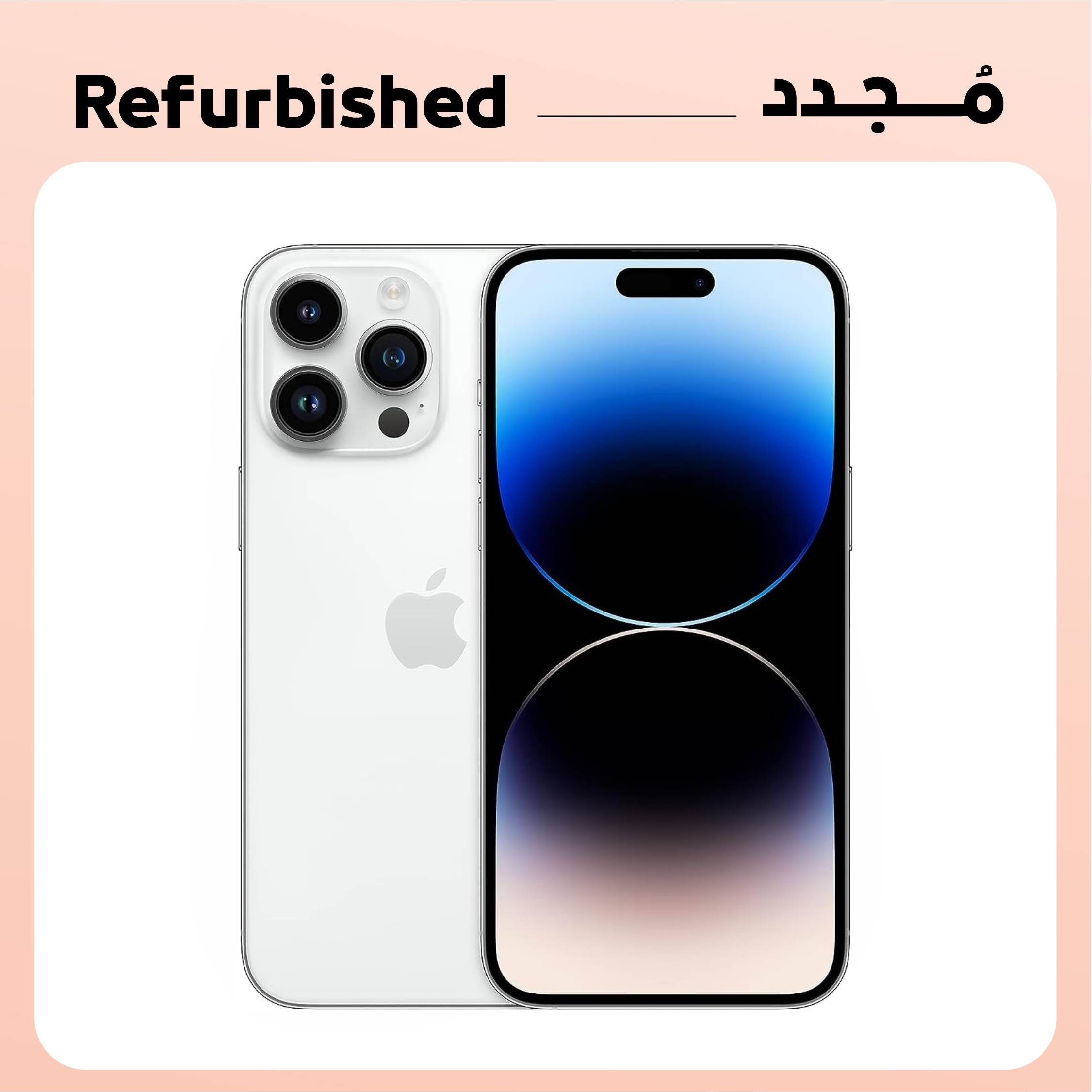 Apple iPhone 14 Pro Max ,6 GB ,128 GB ,5G ,Single SIM - Silver