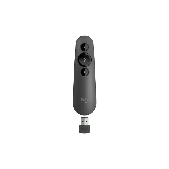 Logitech R500s Wireless Laser Presentation Remote Control Graphite - 910-005843