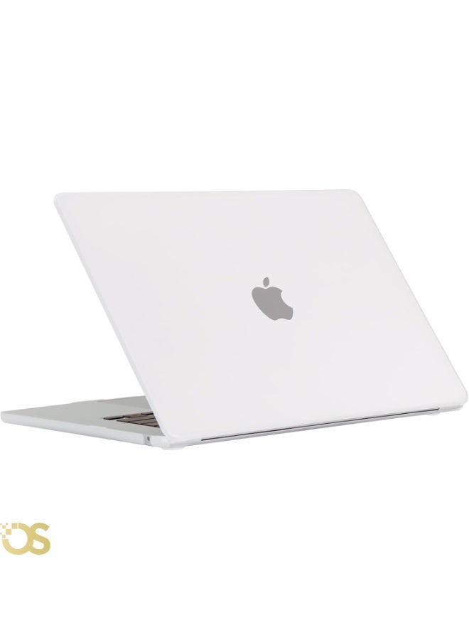 Generic Matte Hard Shell Case with Screen Protector for MacBook Air 13.3-inch (models A1932, A2179, A2337) , White