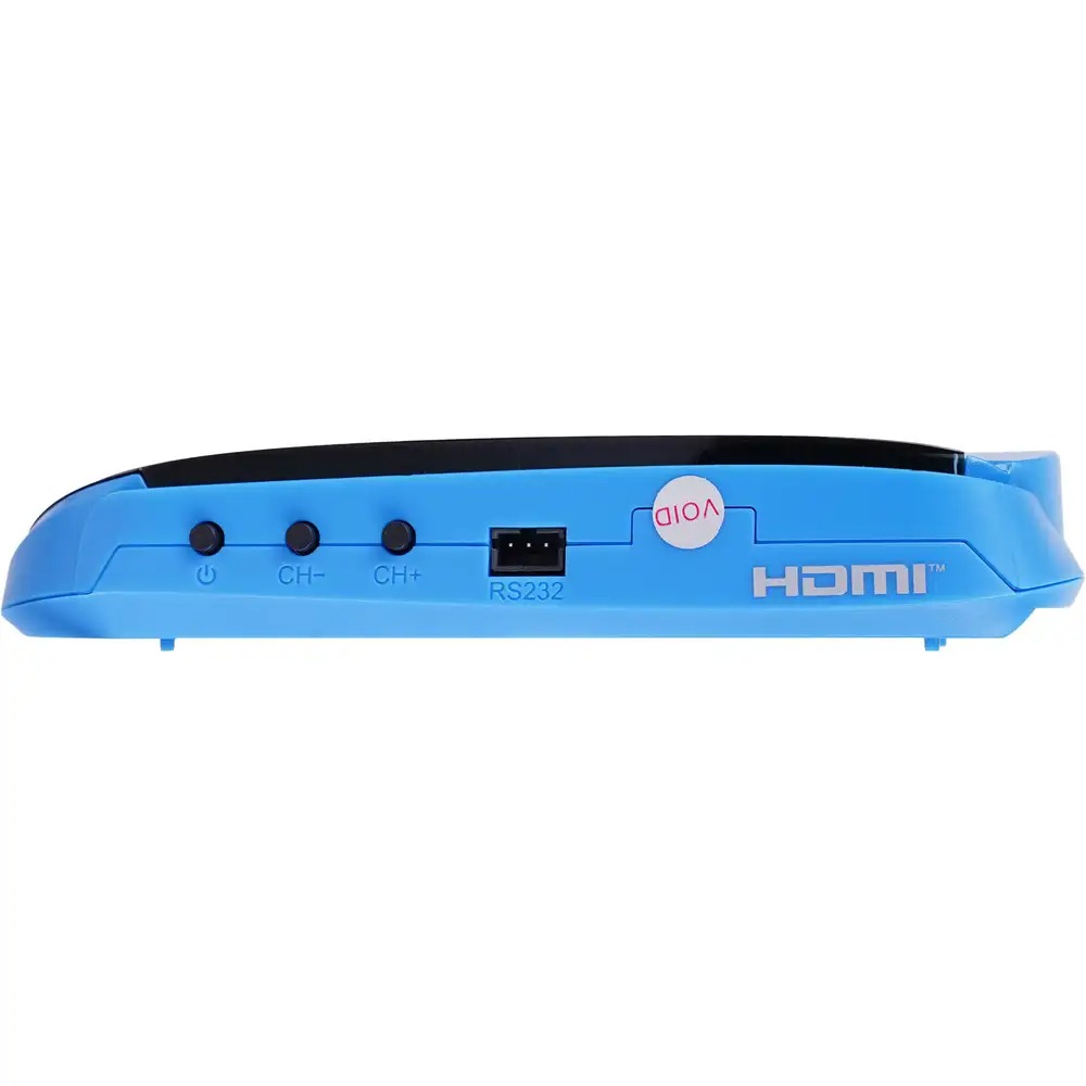 Tiger Boss V2 Receiver , 4K UHD , Blue