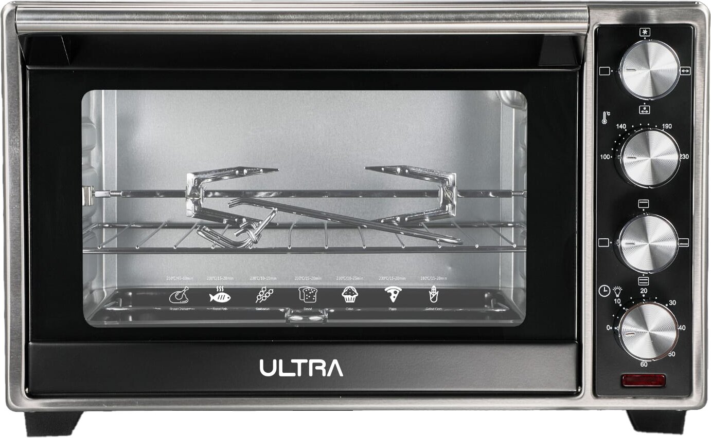 Ultra Oven with Grill , 48 Liter 2000 Watt , Silver - UOV48SGE1