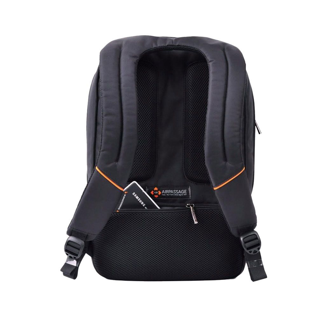 L'Avvento Laptop Backpack for 15.6 inch laptops , Black BG554