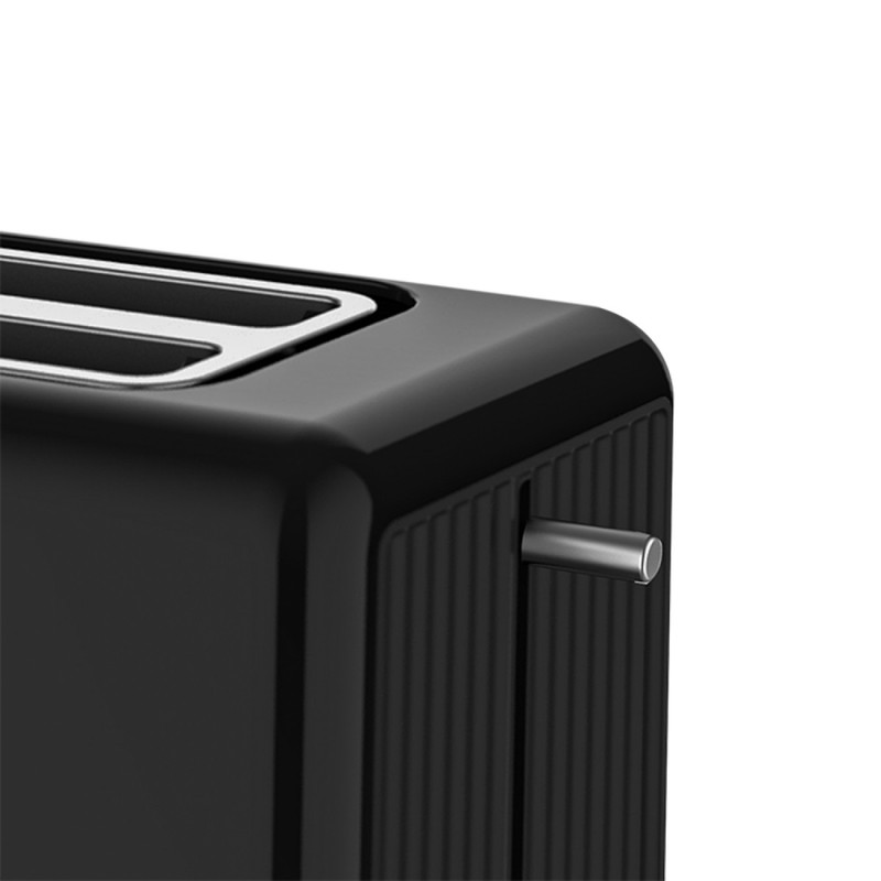 Sonai Large Toaster , 4 Slices 1400 Watt Black - SH-1830