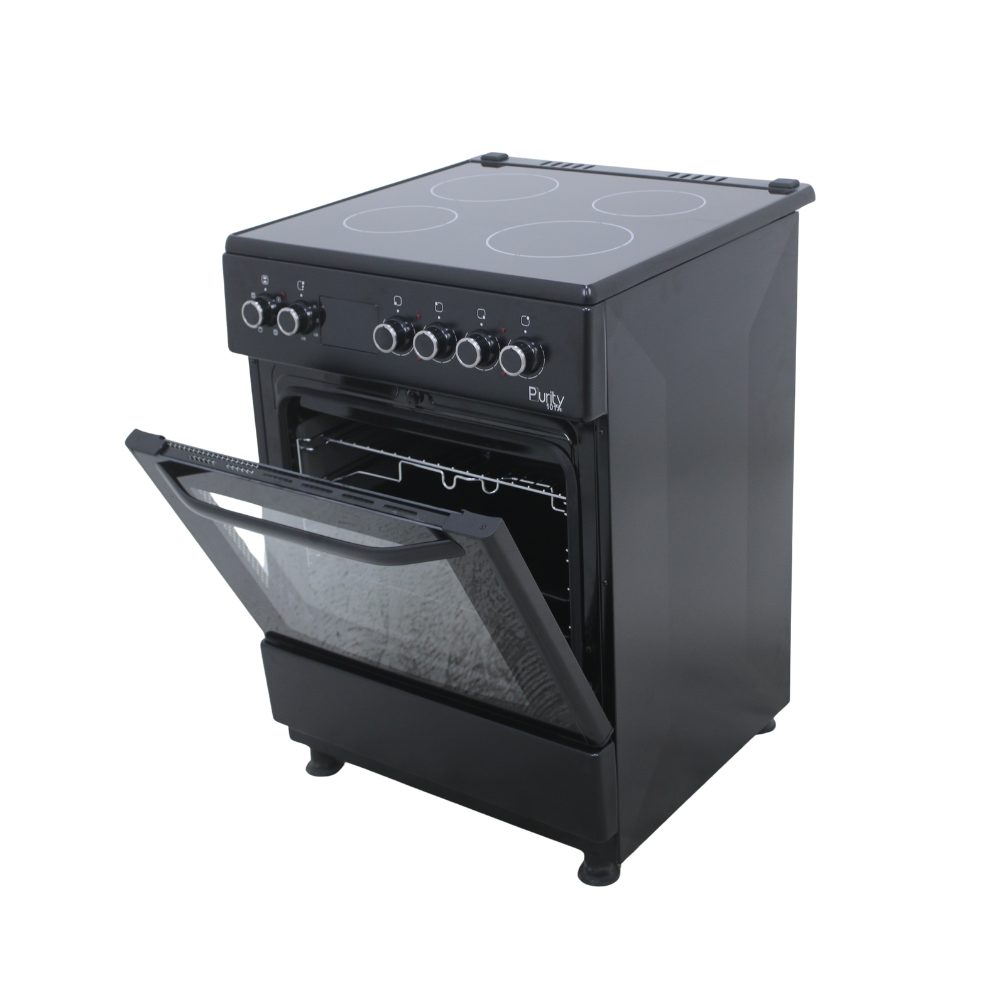 بوتاجاز كهرباء بيورتي ، عدد 4 شعلة ، اسود - VF6056XXVB