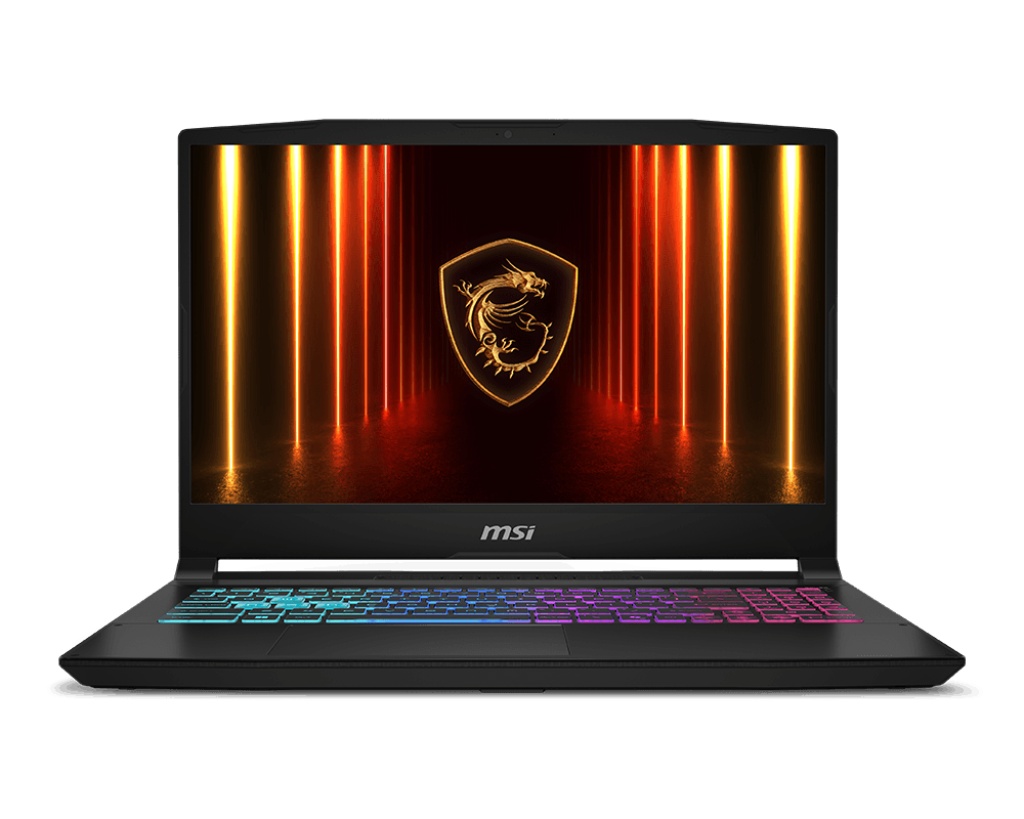 لاب توب جيمنج ام اس اي كاتانا 15 HX - B14WEK - 9S7-1587C1-832 ، معالج انتل كور i7-14650HX 15.6 بوصة ، هارد 512 جيجا بايت SSD ، رام 16 جيجا بايت ، كارت شاشة انفيديا جي فورس RTX 5050 ،ويندوز 11 - اسود
