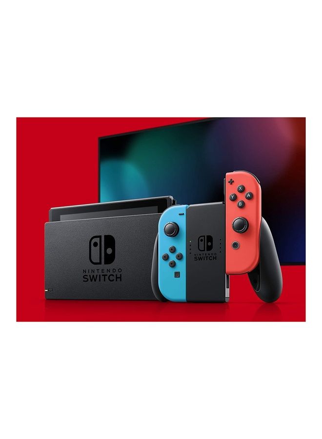 OLED 2021 Nintendo Switch , Neon Red/Neon Blue