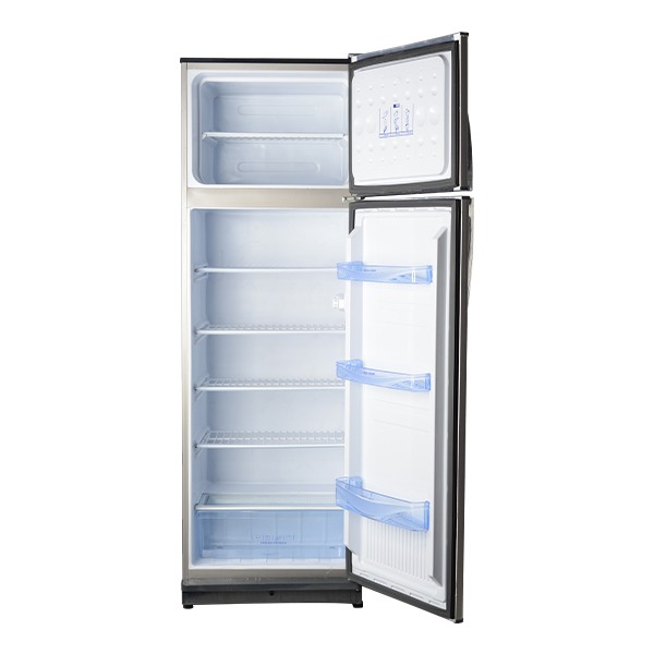 Siltal Defrost Top Freezer Refrigerator , 350 Liter , Silver - SSR350S