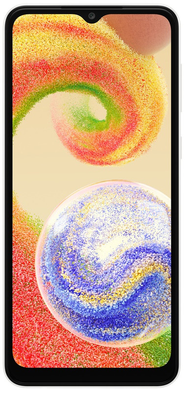 Samsung Galaxy A04 , 64 GB , 4 GB , 4G LTE , Dual-SIM - White