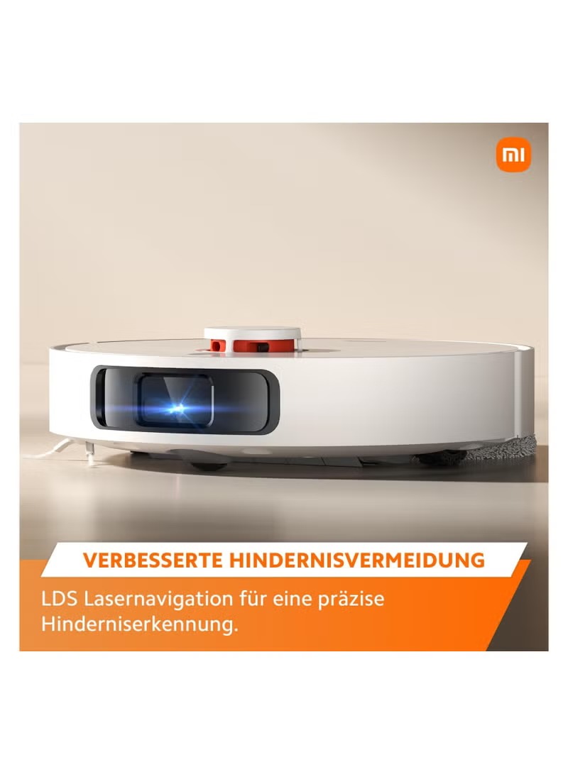 Xiaomi X20 Plus Robotic Vacuum Cleaner , 5200 mAh White - BHR8125EN