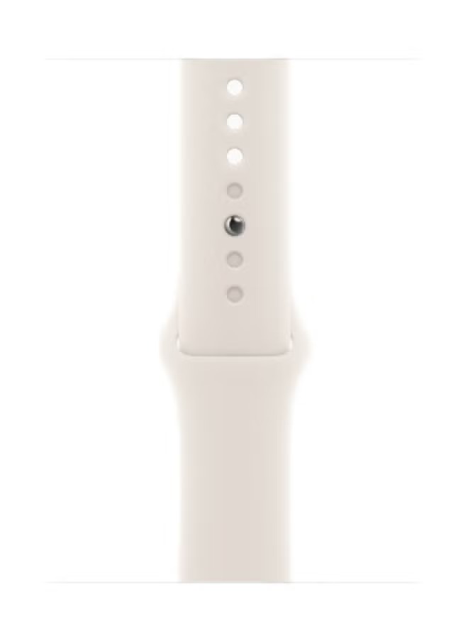 Apple SE 3 Smart Watch, S/M Band , 40 Millimeter Starlight Aluminium