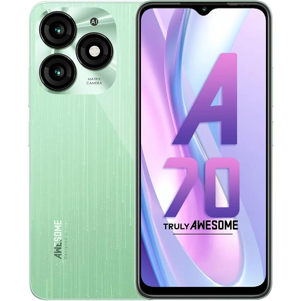 Itel A70 , 128 GB , 4 GB , 4G , Dual-SIM - Field Green