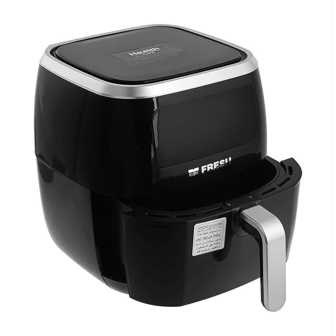 Fresh Digital Air Fryer , 7 Liter , 1800 Watt Black Silver - 500017864