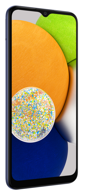 Samsung Galaxy A03 , 128 GB , 4 GB , 4G LTE , Dual-SIM - Blue