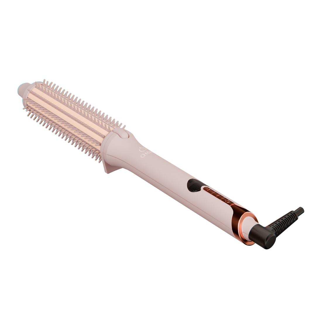 CH & BE Curla Hair Brush 230 Celsius , Pink - CB-H12-BP