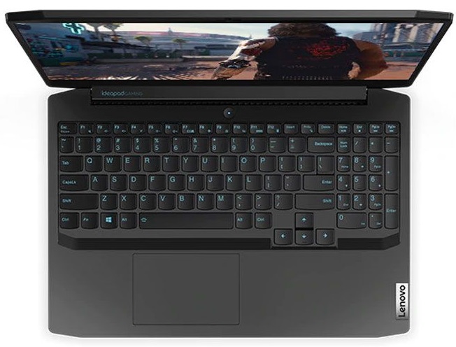 لاب توب لينوفو ايديا باد 3 ، معالج انتل كور i7-10750H 15.6 بوصة ، هارد 1 تيرا بايت SSD ، رام 16 جيجا بايت ، كارت شاشة انفيديا جي فورس GTX 1650 ،فري دوس - اسود