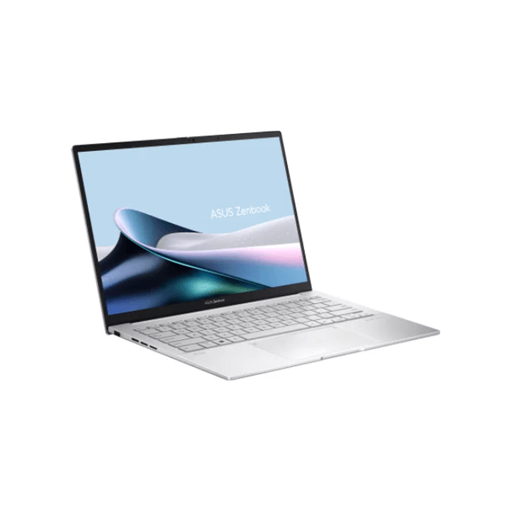لاب توب اسوس زين بوك 14 - UX3405CA-NT319W ، معالج انتل كور الترا 9 285H 14 بوصة ، هارد 1 تيرا بايت SSD ، رام 32 جيجا بايت ، كارت شاشة انتل Arc جرافيكس ،ويندوز 11 - فضي فوجي