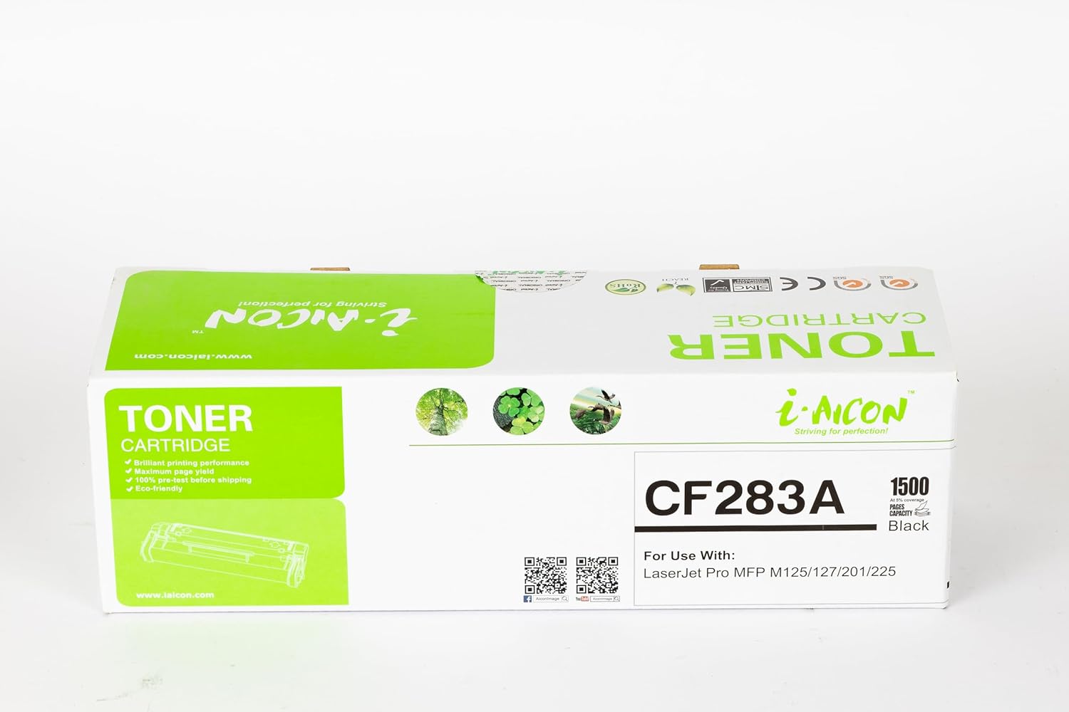 خرطوشة حبر اي ايكون CF283A ،اسود - 83A