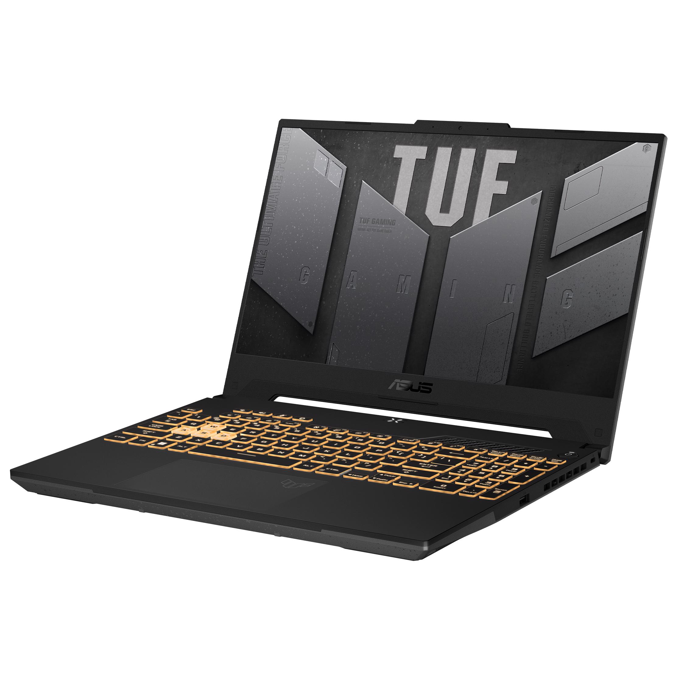 لاب توب اسوس TUF جيمنج F15 FX507ZC 2022 ، معالج انتل كور i5-12500H 15.6 بوصة ، هارد 512 جيجا بايت SSD ، رام 8 جيجا بايت ، كارت شاشة انفيديا جي فورس RTX 3050 ،ويندوز 11 - رمادي ميتشا
