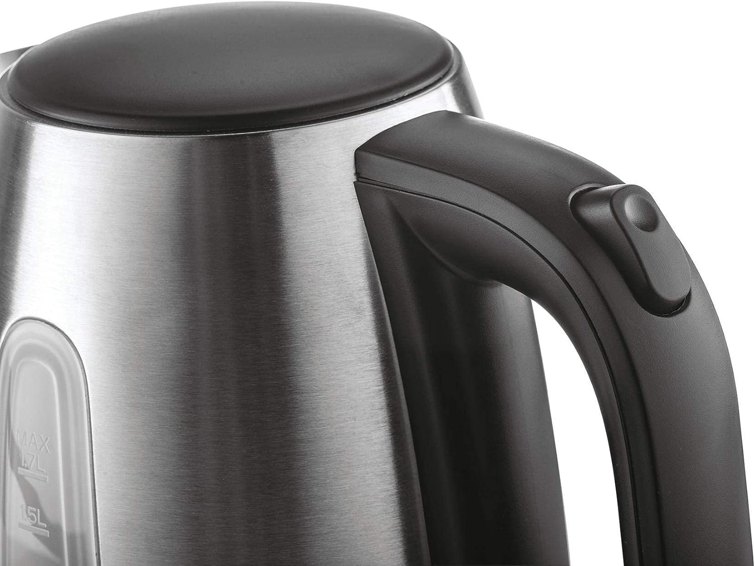 Black + Decker Electric Kettle , 1.7 Liter 2000 Watt , Silver - JC450-B5