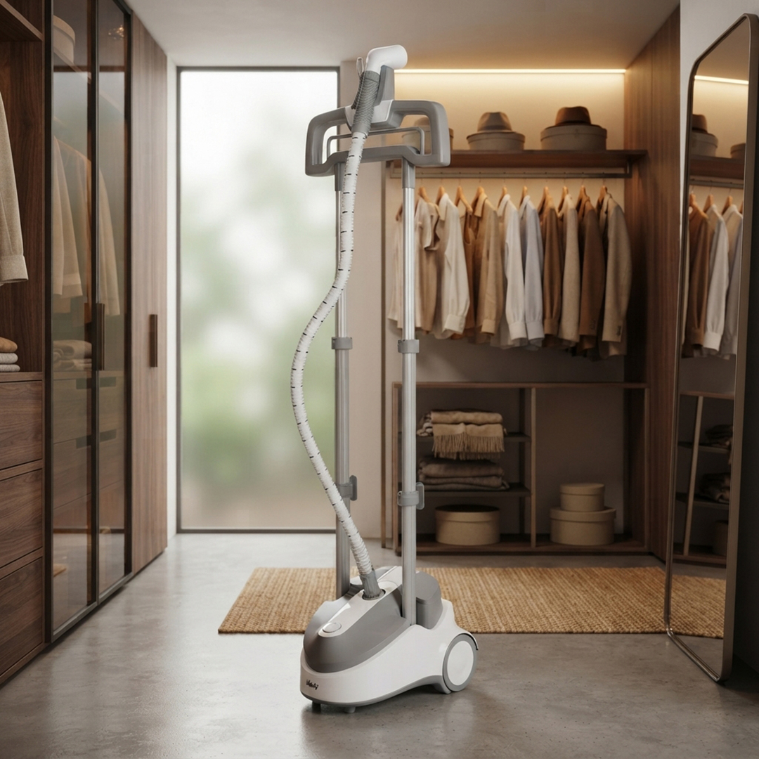 Mienta Steam Pro Garment Steamer , 2.6 Liter , 1800 Watt , White - GS421131B