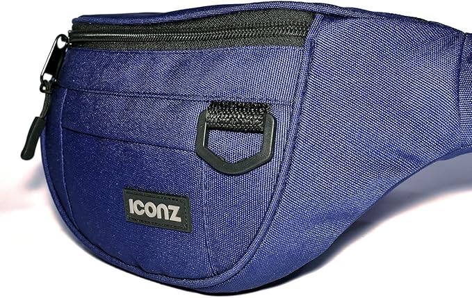 Iconz Texas Waist Bag , Dark Blue - 1038