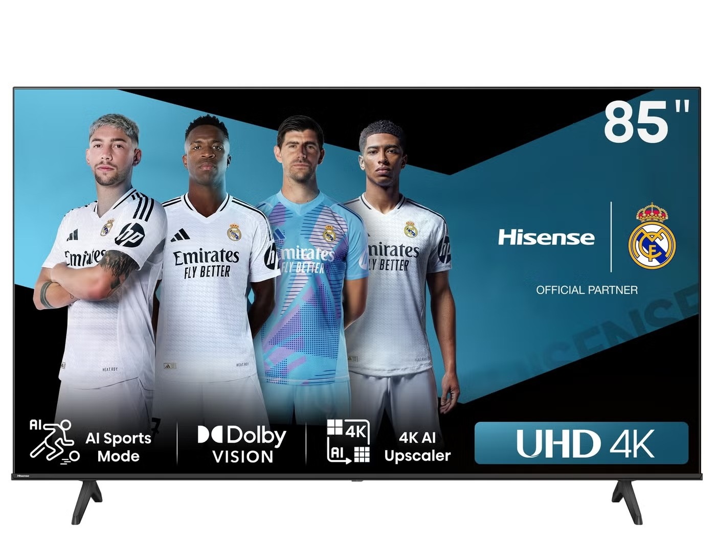 Hisense 85 Inch Smart TV , 4K UHD LED