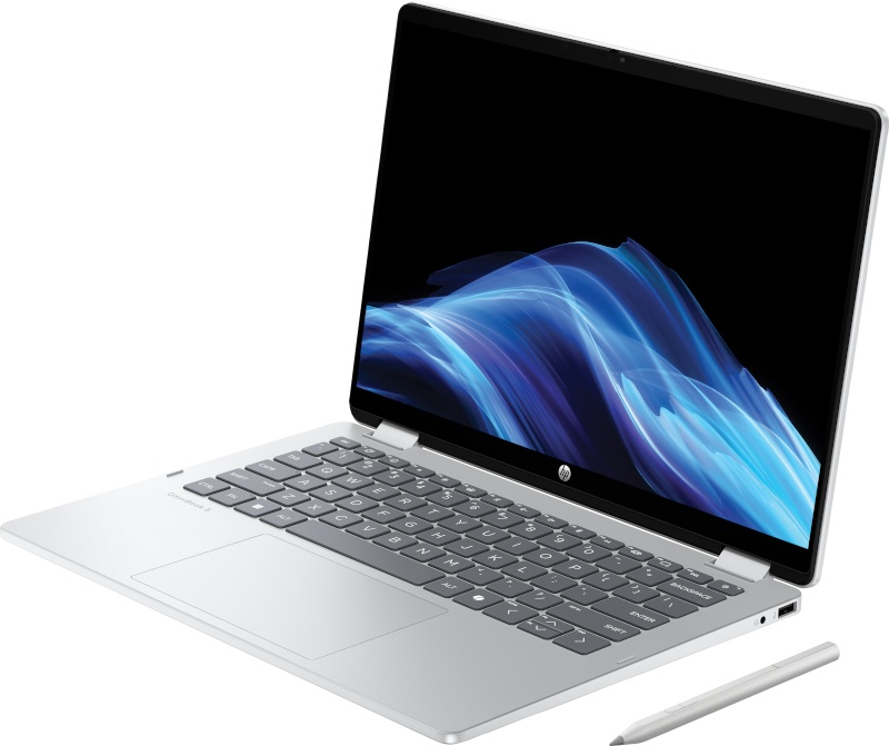 Hp OmniBook 5 Flip 14-fp0027ne C53GX Laptop ,Intel Core i7-1355U 14 Inch ,512 GB SSD ,16 GB ,Intel Iris XE Graphics ,Windows 11 - Glacier Silver