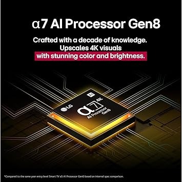 شاشة تلفزيون سمارت ال جي ، مقاس 55 بوصة ، ليد ، دقة 4K UHD ، بريسيفر داخلي