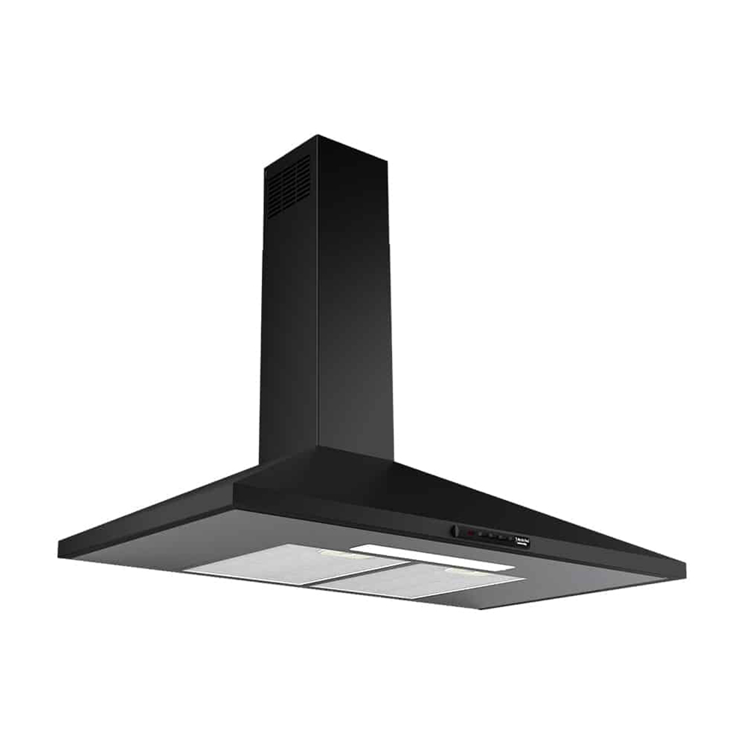 Turboline Air Line Plus BK 90 Built-In Pyramids Hood , 90 Centimeter , Black
