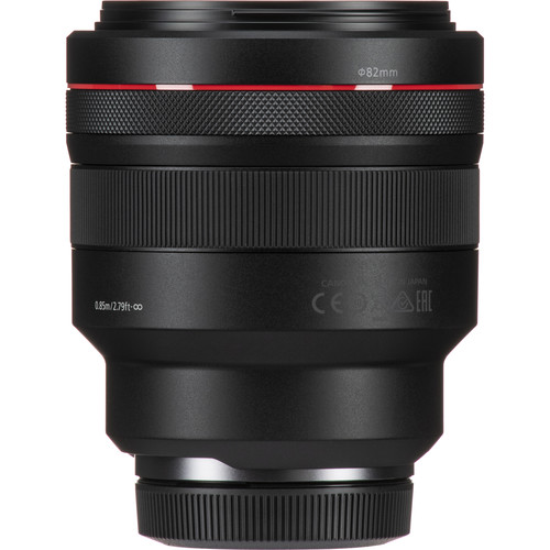 Canon Camera Lens , 85 mm for Canon RF Cameras , Black - ICS-244