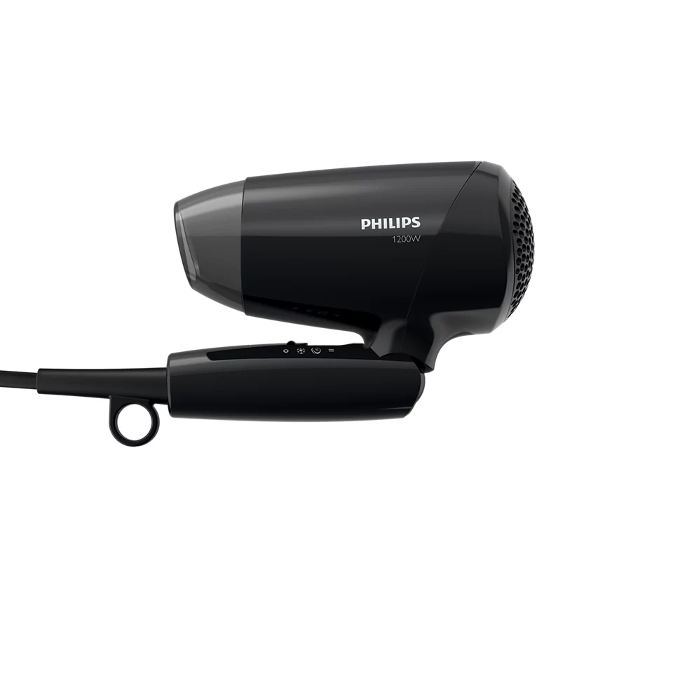 Philips EssentialCare Hair Dryer 1200 Watt , Black - BHC010/10